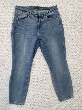 Judy Blue 14W Skinny Jeans Medium Wash Stretch Curvy Boutique Denim